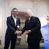 Αλέξης Τσίπρας: "Tο βραβείο  αυτό ανήκει στον ελληνικό λαό  και εγώ το παραλαμβάνω στο όνομά του."