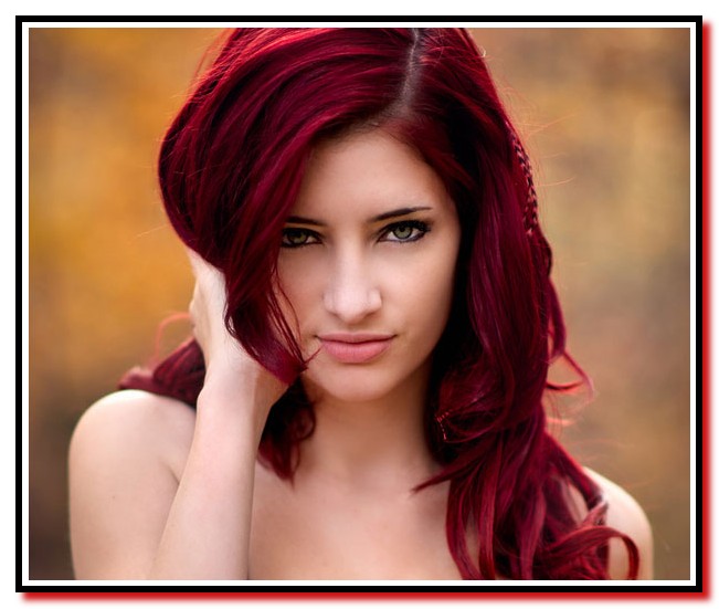 Long Dark Red Hair Color Style | Health and Beauty