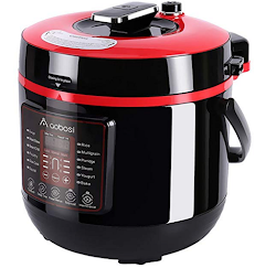 cooker pressure slow aobosi 6qt electric multi yogurt saute steamer cookbook sealing levels maker rack safe release cooking stainless button