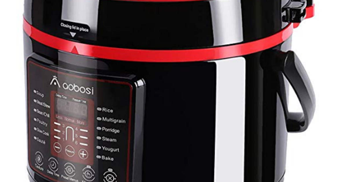 Best Slow Aobosi Pressure Cooker 6Qt 8in1 Electric Multicooker
