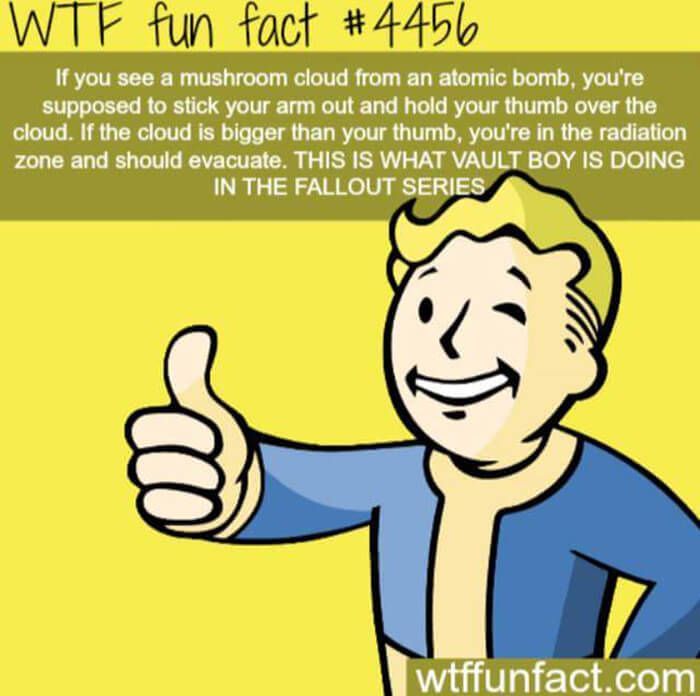 Survival Smarts: Why Is Vault Boy From Fallout Giving A Thumbs Up?