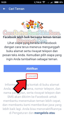 daftar facebook lewat hp