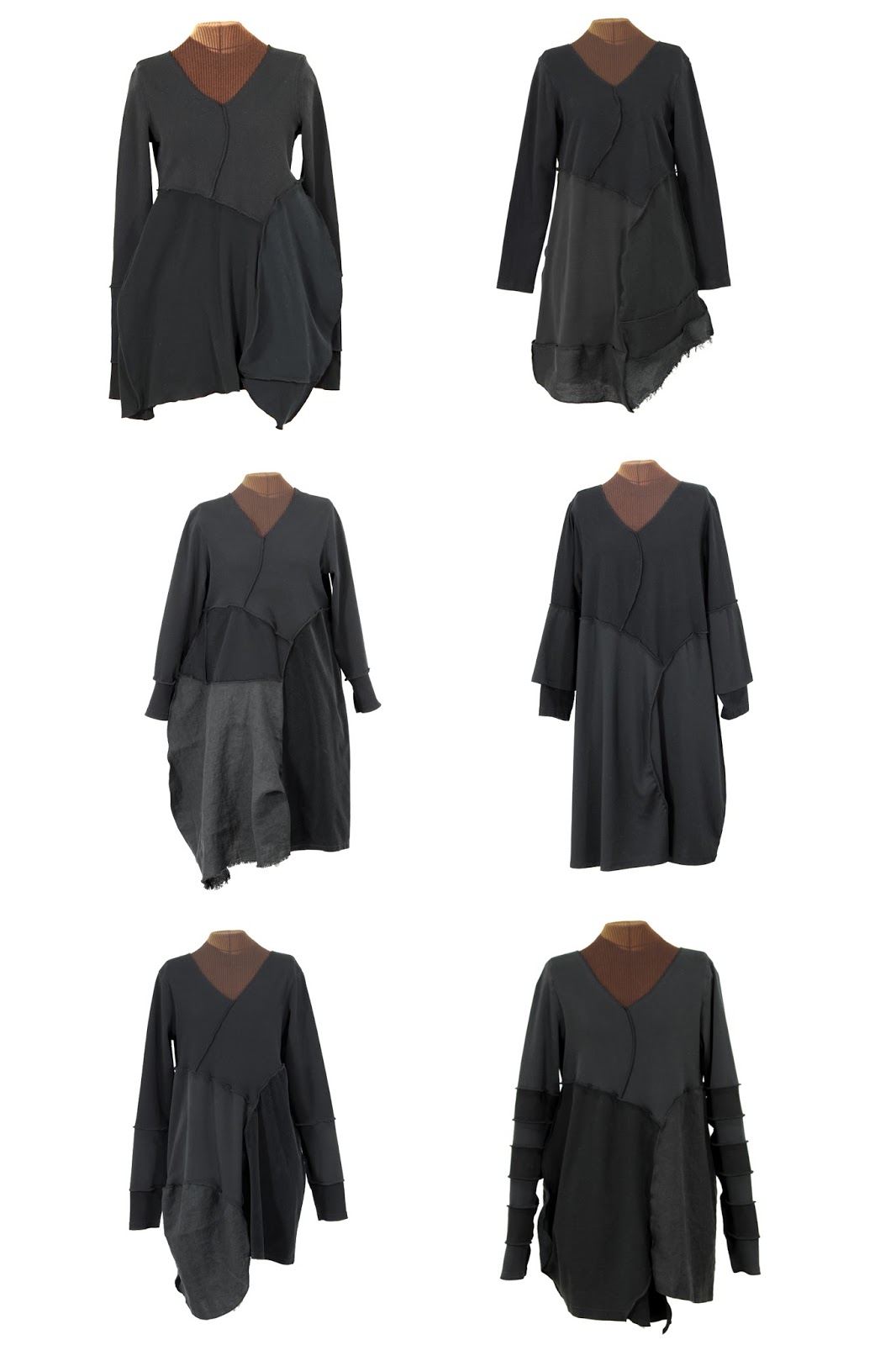 secret lentil clothing: black dresses
