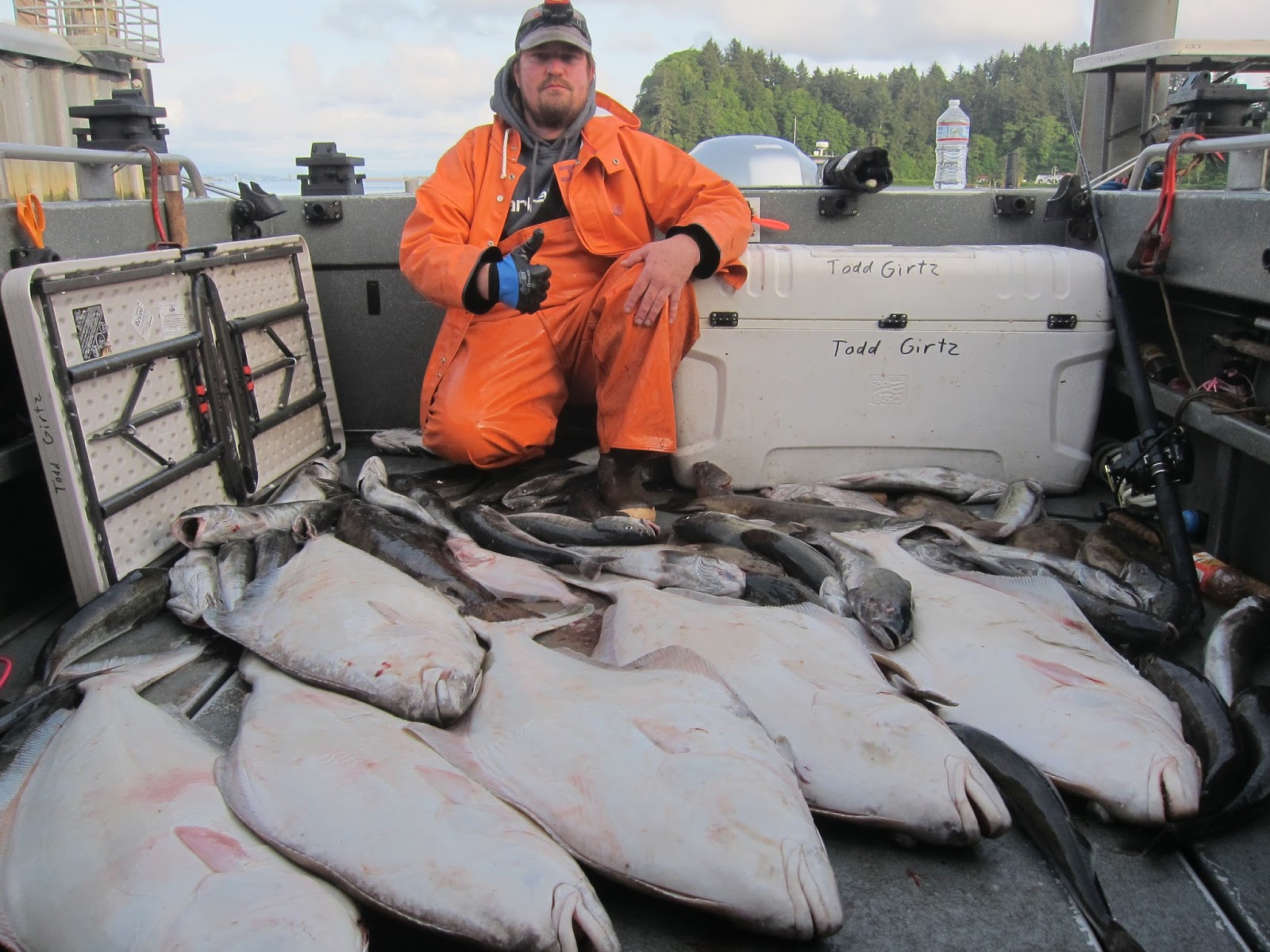 Todds Extreme Fishing ilwaco halibut, sable fish & shark sighting