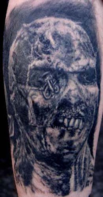 designs zombie tattoo