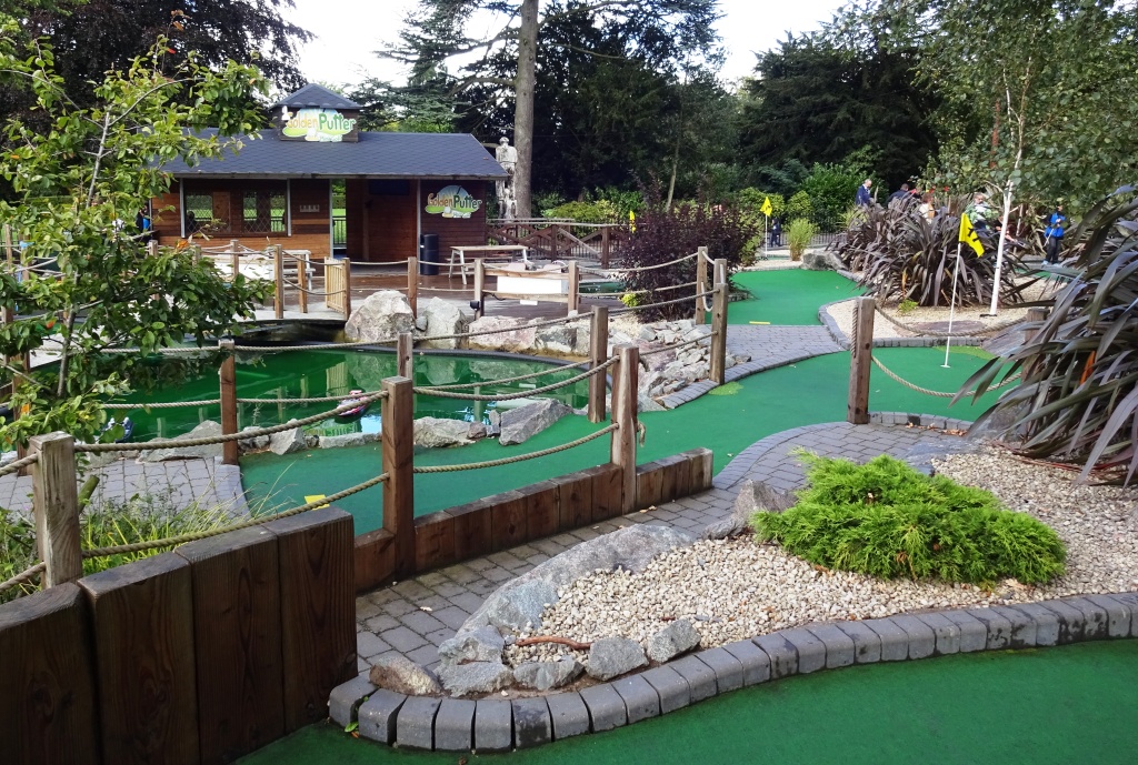 The Ham and Egger Files Adventure Golf at Cannon Hill Park in Birmingham