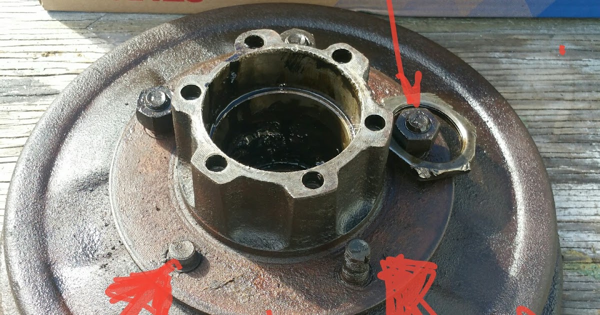 Willys Jeep FC170 Removing Broken/Stripped Wheel Studs That are Swaged