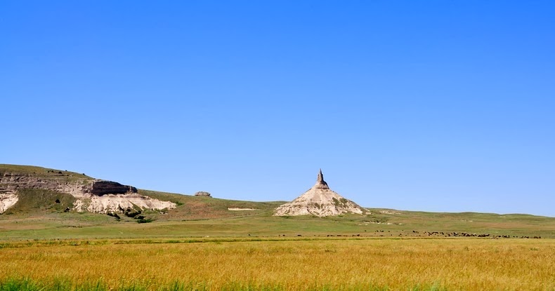 Chimney Rock: La gran chimenea de piedra en Nebraska - RUTA 33