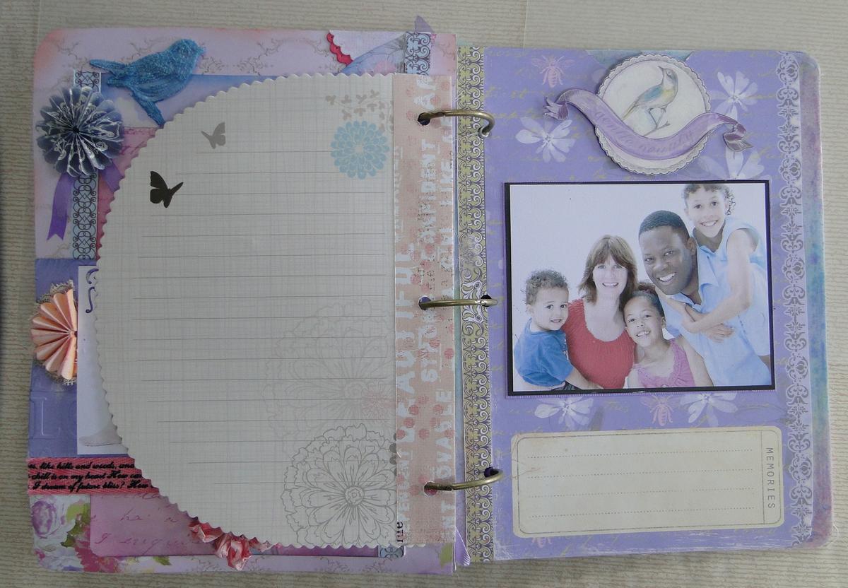 Scrappin' Patch Scrapbook Supplies NZ Meadowlark Album with Jean...