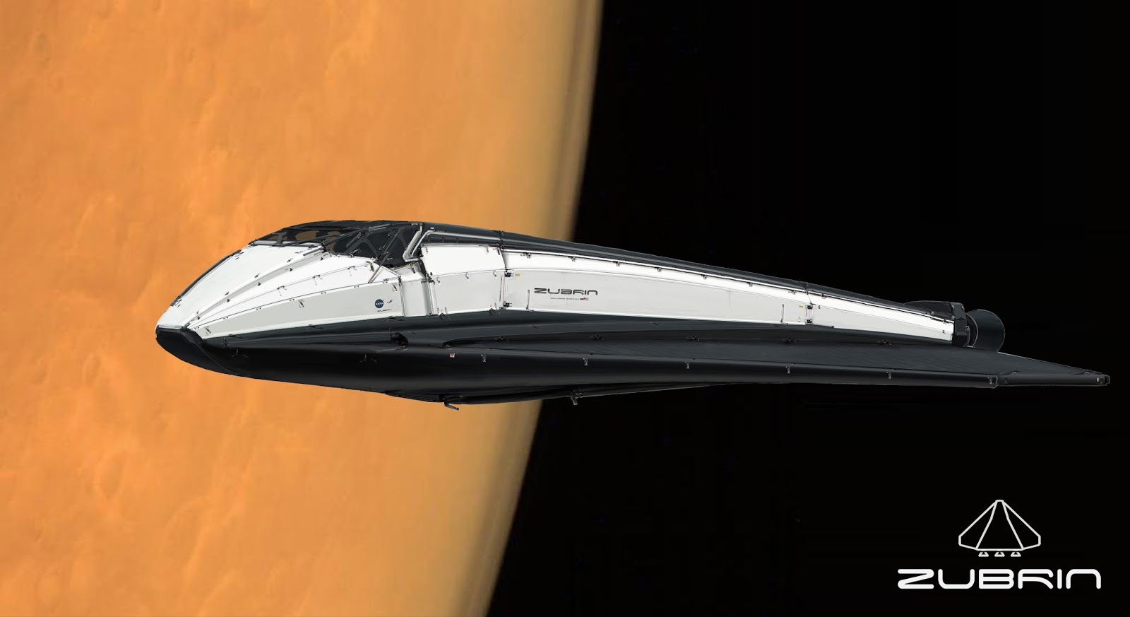 Mars shuttle concept by Nenad Gojkovic