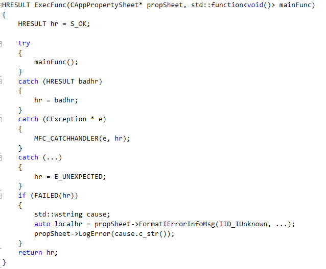 Implementing the try/catch/finally pattern in C++ using lambdas, or why ...
