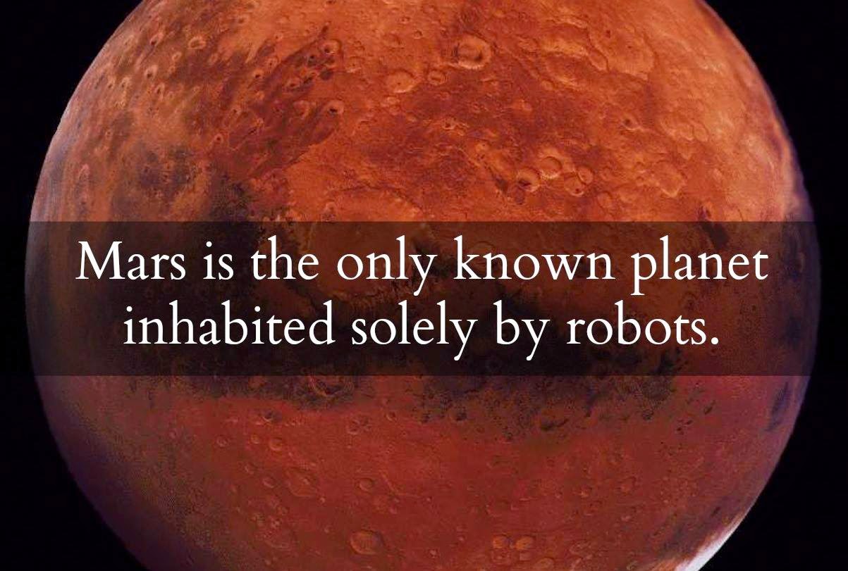 Pour quoi Mars est connu?