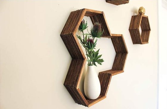 Cara Membuat Rak Dinding yang Unik Cara Membuat Rak Dinding yang Unik