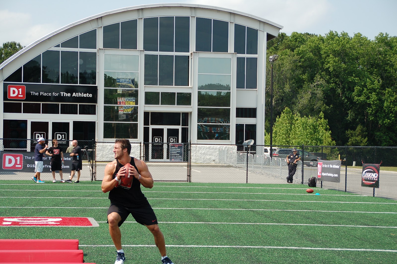 D1 Sports Hero Charity Bike Rides CEO Stops by D1 Savannah