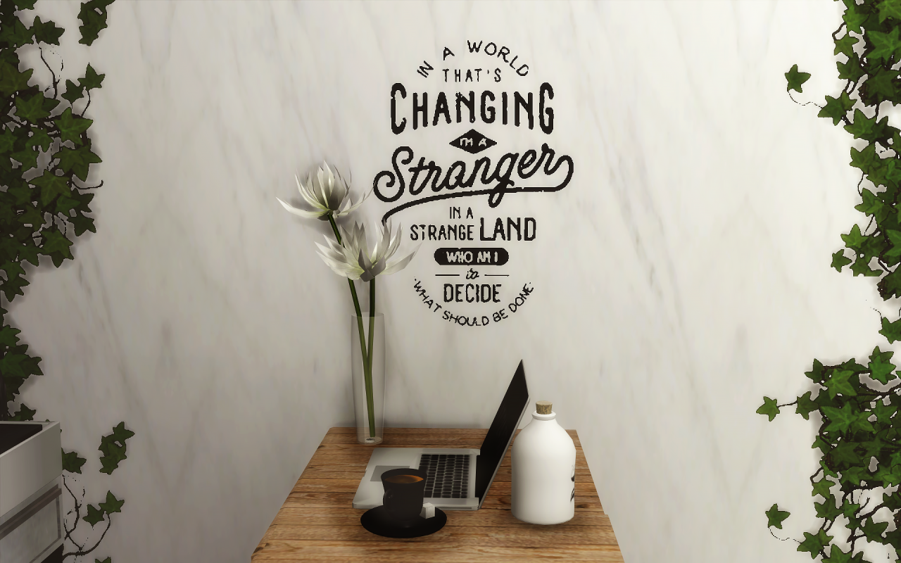 Sims 4 CC's The Best Store Decals by IchoSim