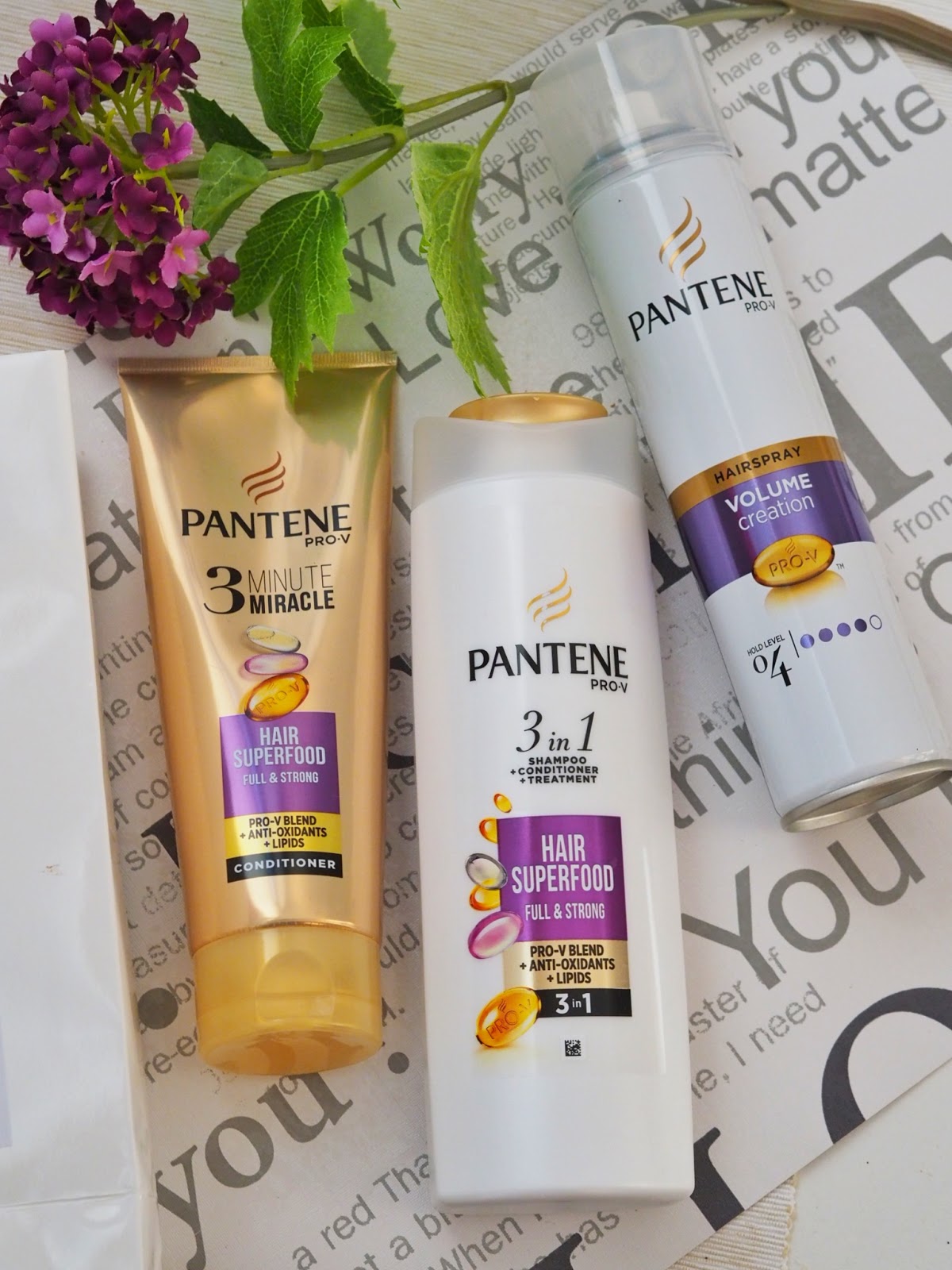 Instant beauty Fashion, Beauty & Lifestyle Pantene 3 in 1 Hair