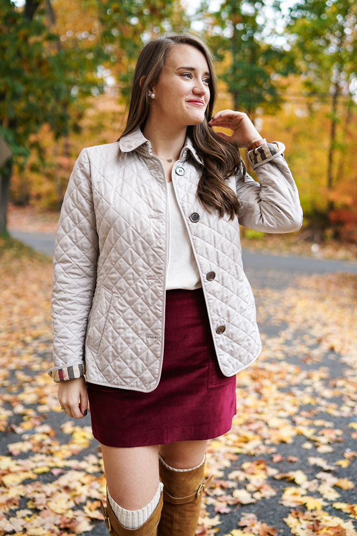 Fall-ing for Maroon | Connecticut Fashion and Lifestyle Blog | Covering ...