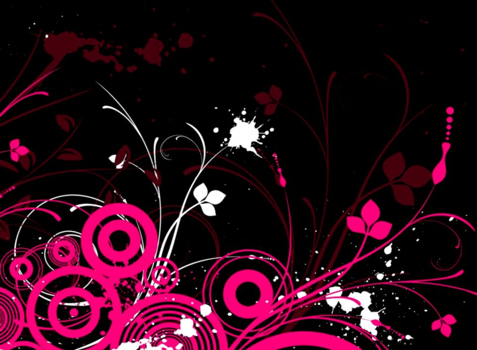 pink and black wallpaper 21