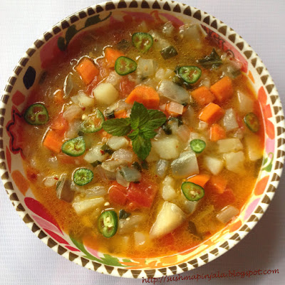 Ajapsandali ~~ Georgian Eggplant & Vegetable Stew