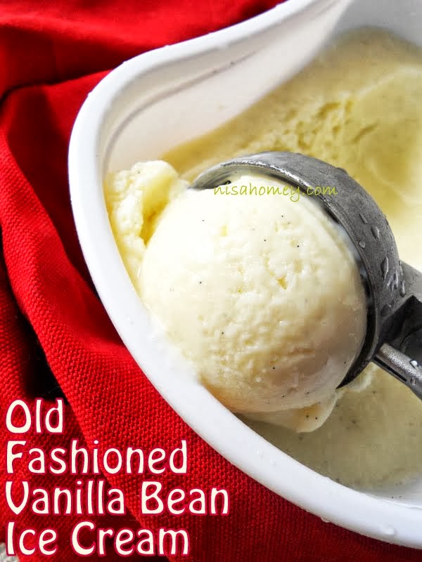 Old Fashioned Vanilla Bean Ice Cream