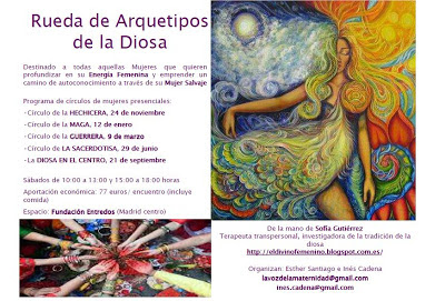 RUEDA DE ARQUETIPOS DE LA DIOSA
