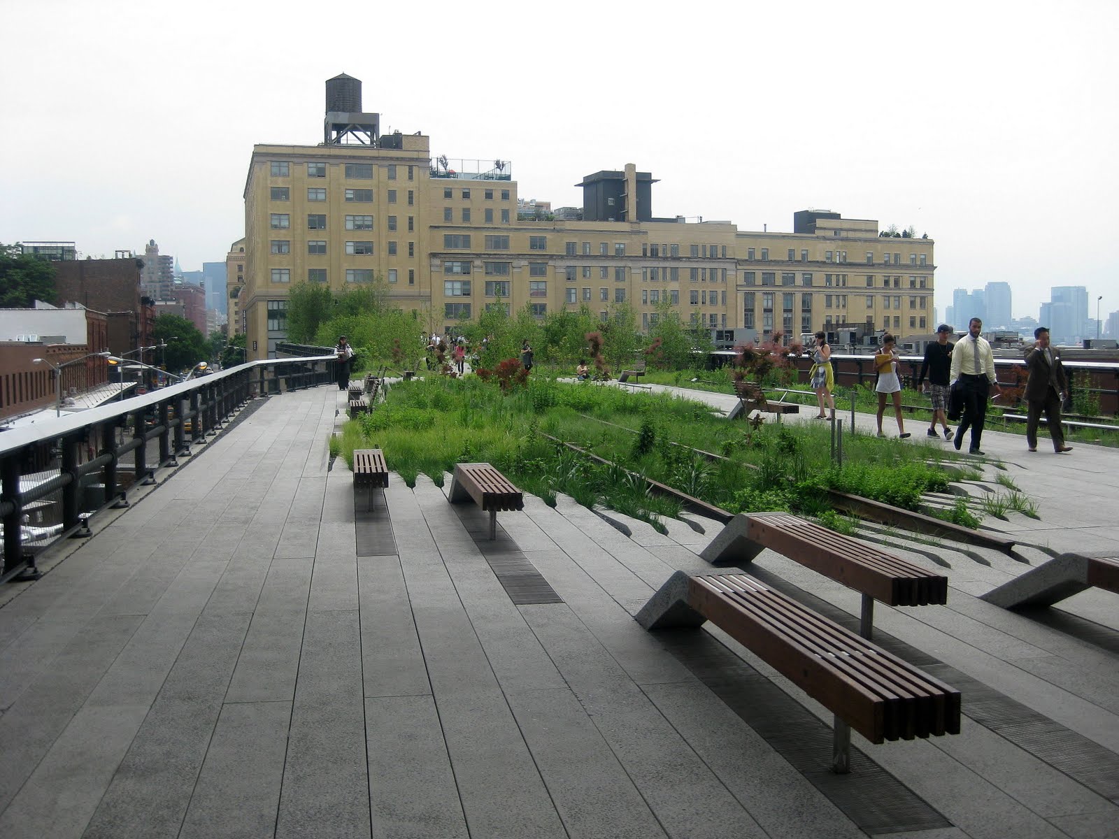 A Bonfire of the Vanities. HIGH LINE PARK, NEW YORK