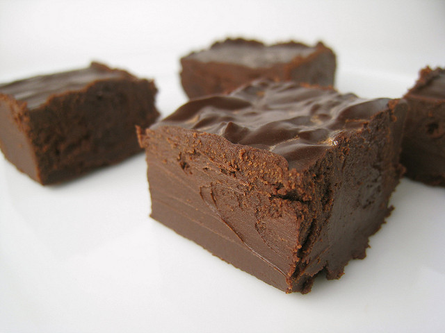 fudge de chocolate vegano fudge de chocolate