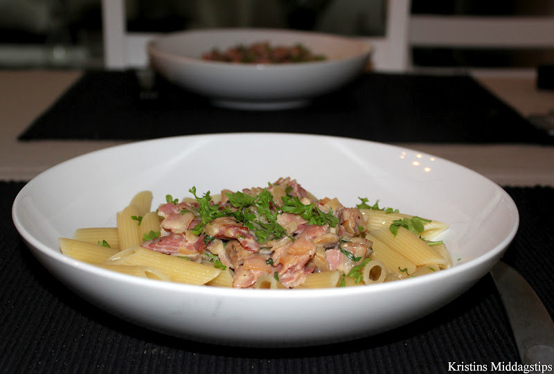Hvordan Lage Pasta Og Bacon