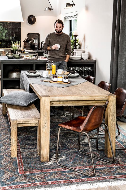 Blogg home and cottage: slik velger du riktig teppe Teppe under spisestue