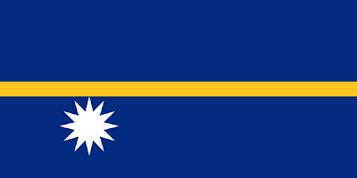 National Flag of Nauru