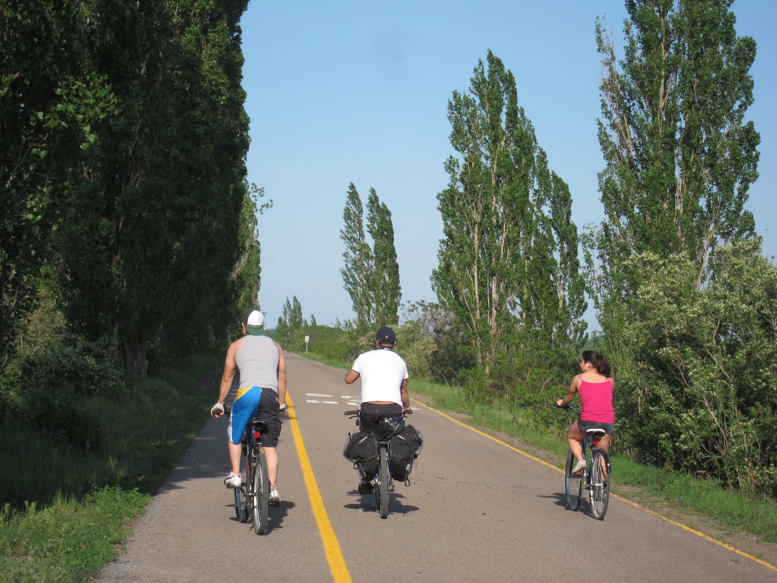 Cycle Fun Montreal riding on Montreal's most scenic bike path La Voie