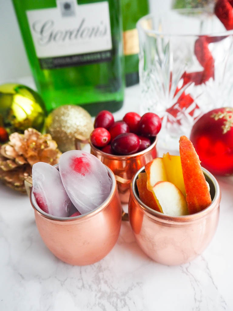A Christmas Gin Cocktail