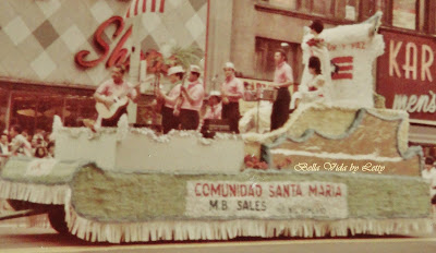 Puerto Rican Day Parade Float Vintage Chicago