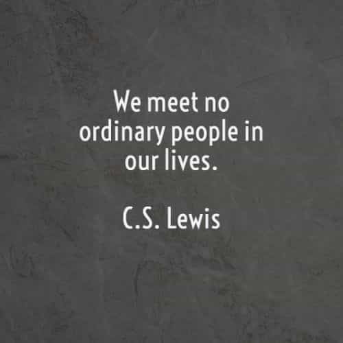 Famous quotes and sayings by C.S. Lewis