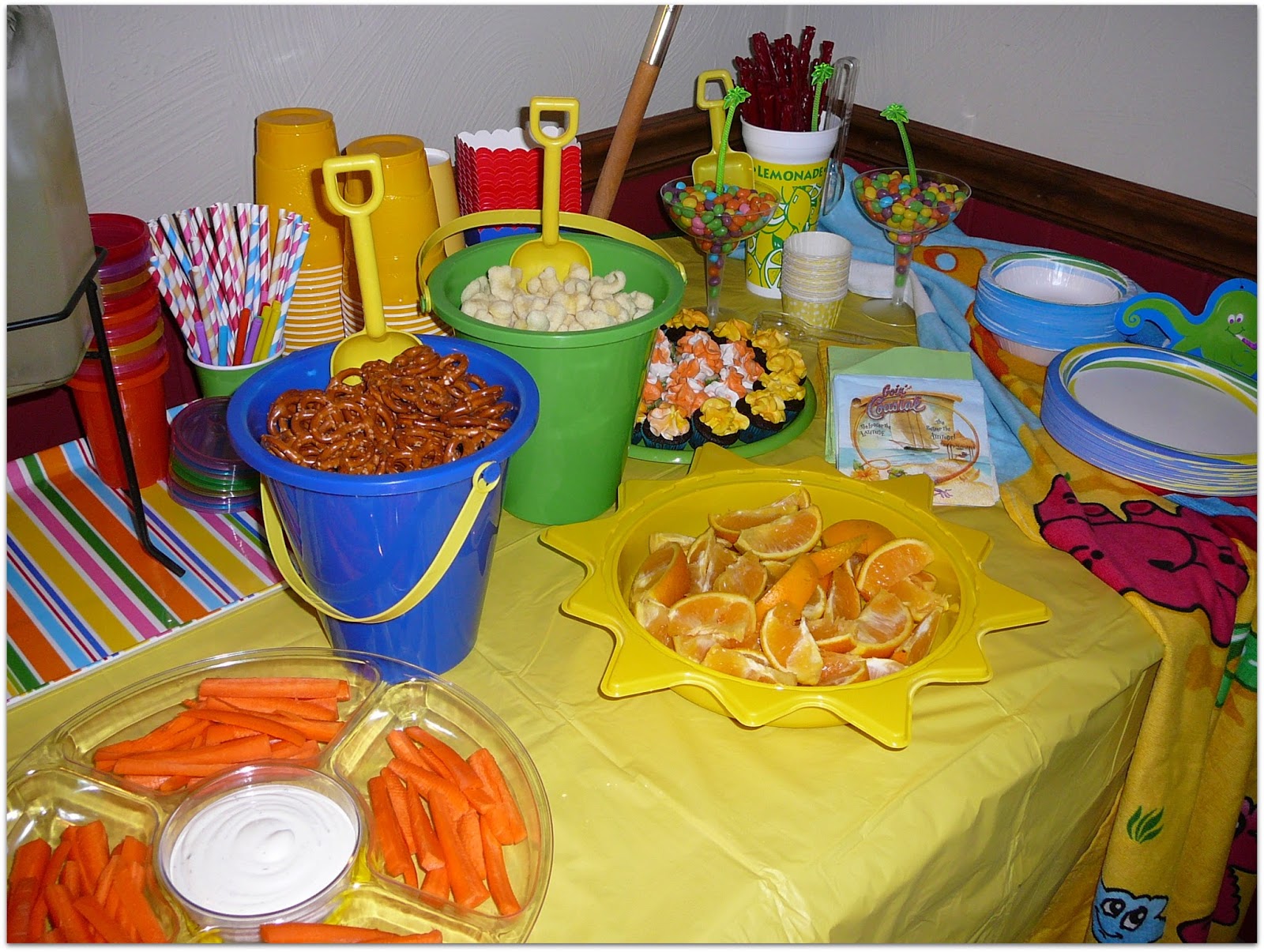 Samantha's Sweets and Sam's Sweet Art: Summer Birthday Party Ideas