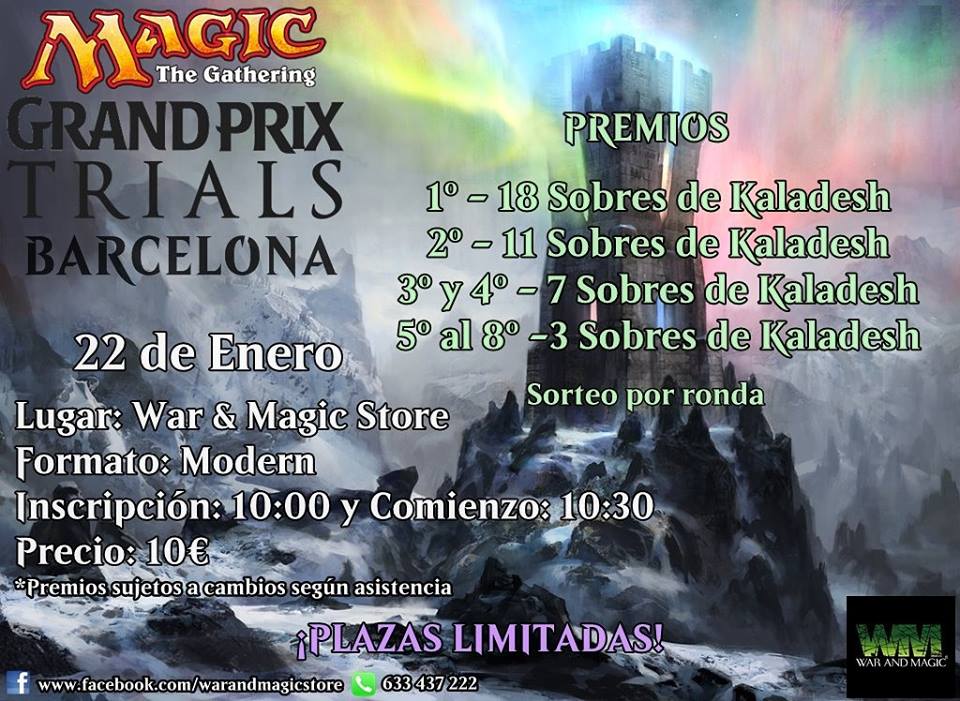 The Randomswalker TORNEOS MAGIC THE GATHERING Torneos tercera semana de Enero Andalucía The Randomswalker TORNEOS MAGIC THE GATHERING Torneos tercera semana de Enero Andalucía
