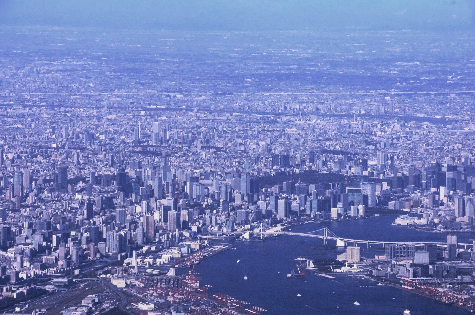 Tedyな日常 冬空の東京上空で考えた