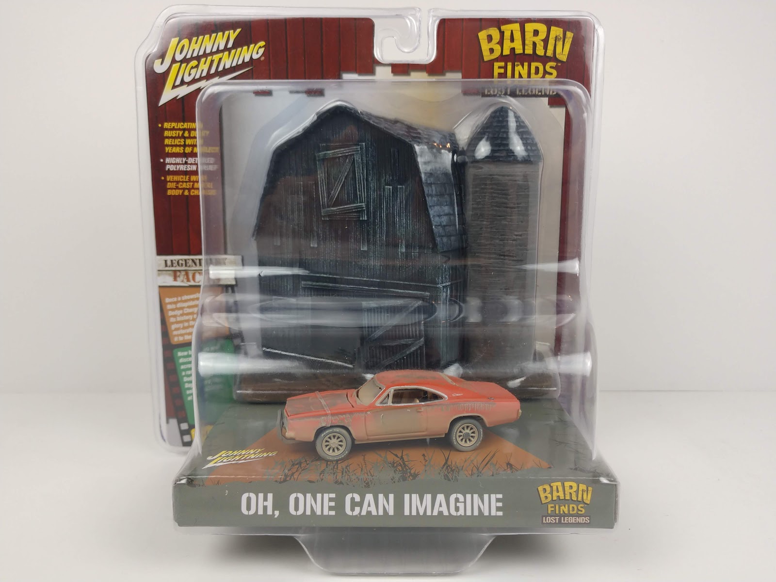 Dukes of Hazzard Collector: New Item Alert: Johnny Lightning Barn Finds  Dodge Charger General Lee