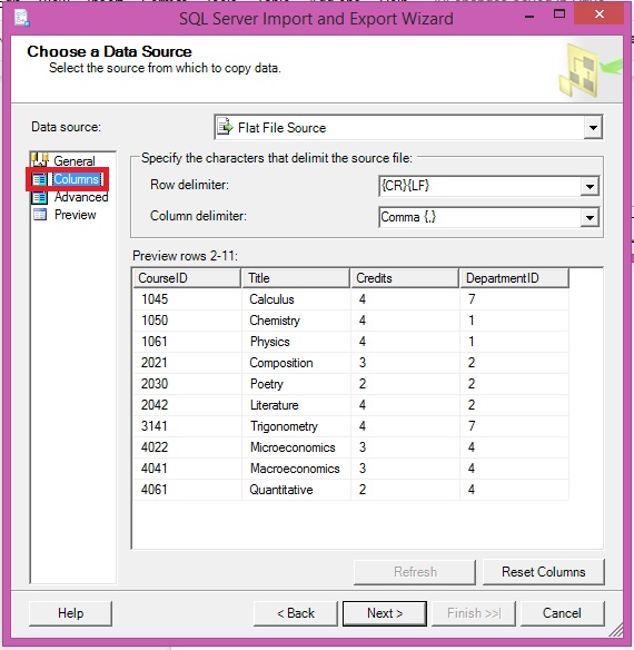 How to import data using import and export wizard in SQL Server ~ SQL ...