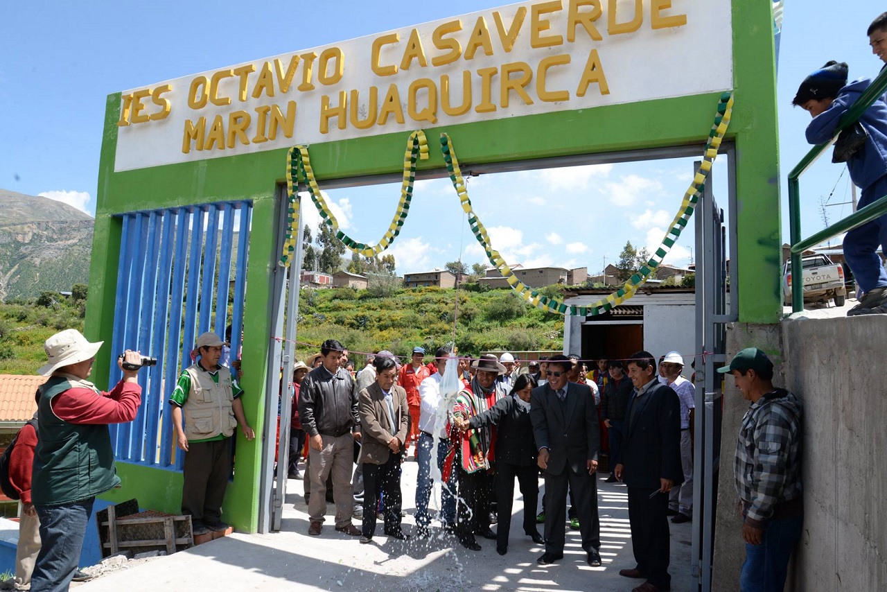 Colegio OCTAVIO CASAVERDE MARIN - Huaquirca