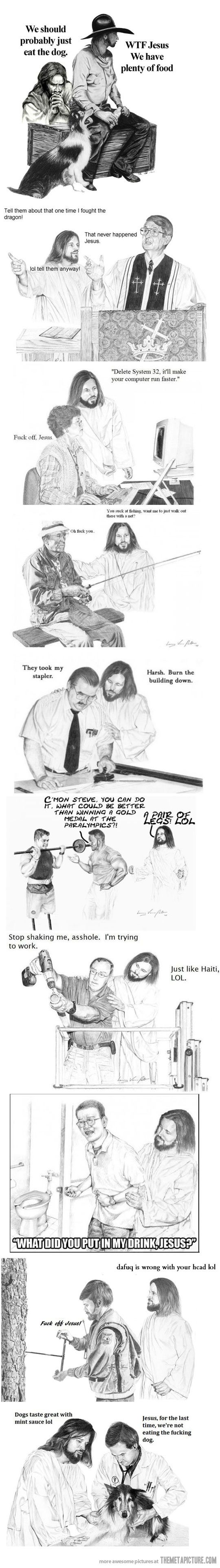 Troll Jesus Picture Collection