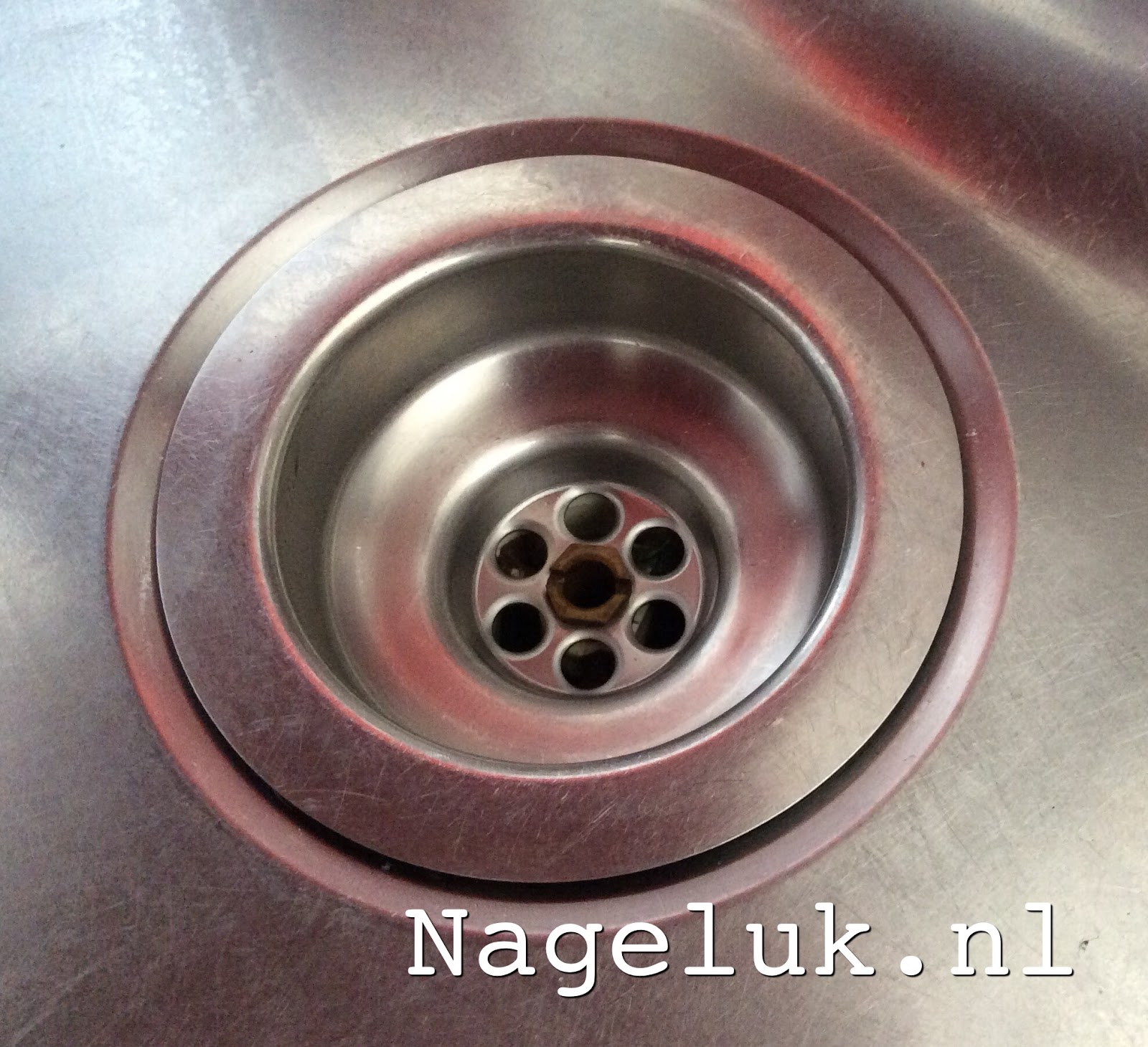 Verstopte gootsteen / afvoer