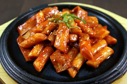 Resep Tteokbokki, Kue Beras Korea Pedas 