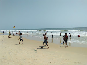 Colva Beach near Margao in Goa.