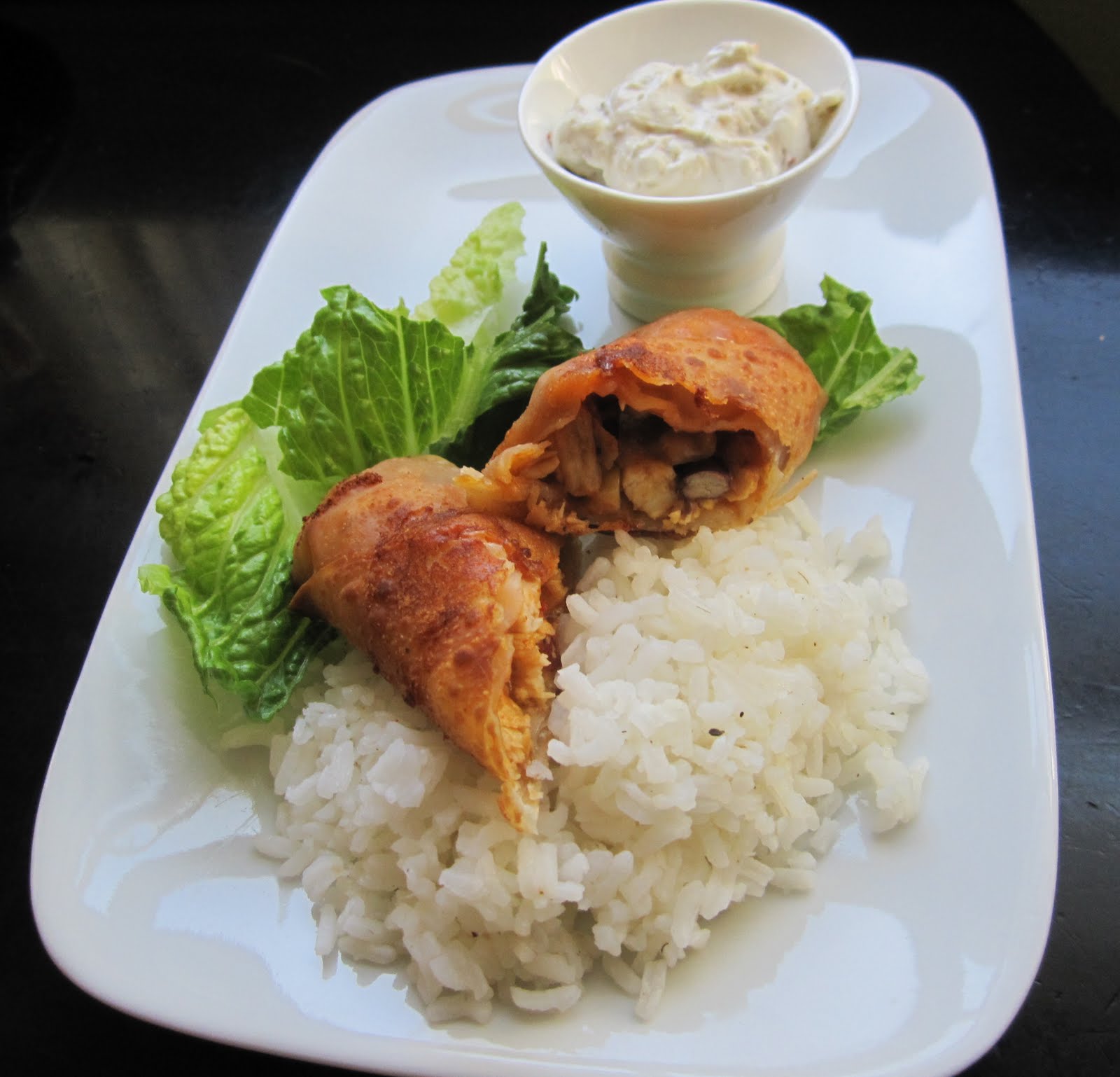 My Retro Kitchen Simply Southwest Egg Rolls