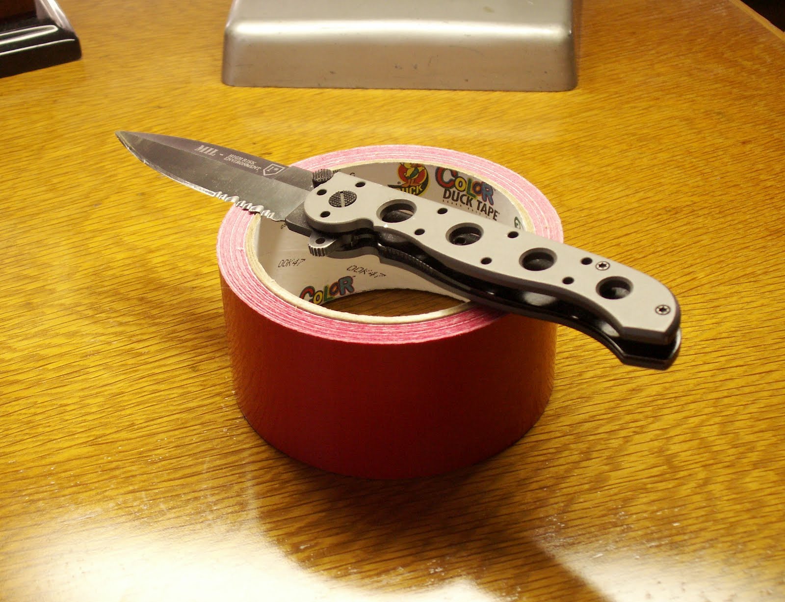 Engineering Johnson Duct tape is forever!