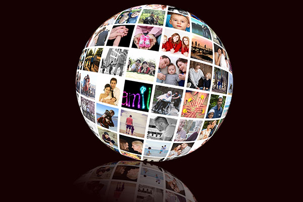 picture editing how to create a spherical collage in photoshop