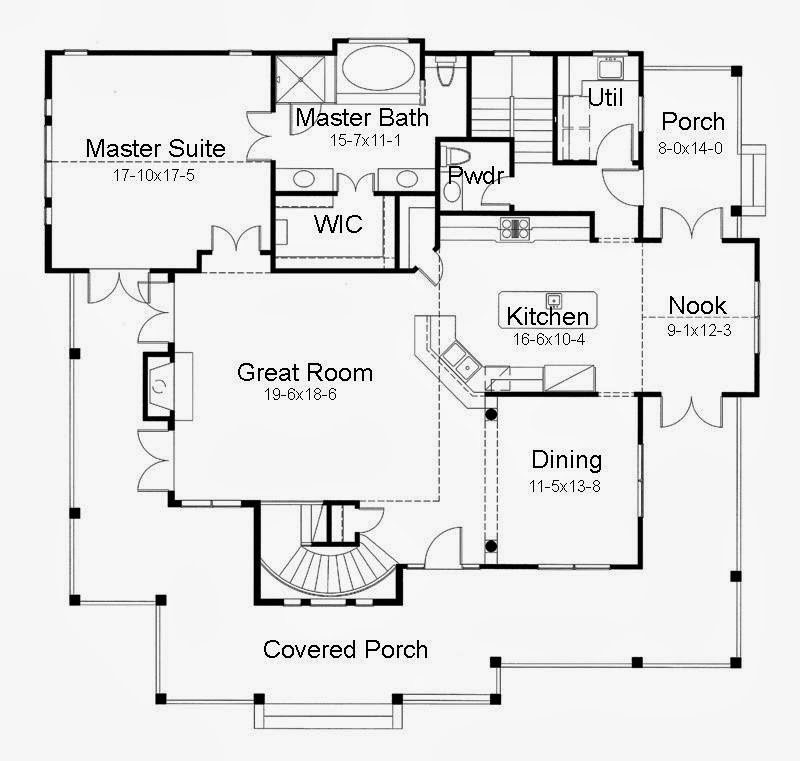 Planos de Casas: plano de una casa sencilla