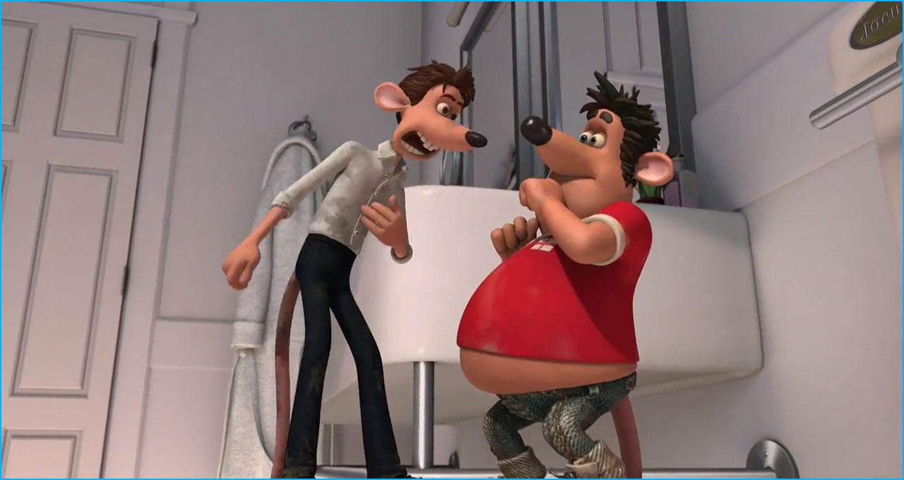 dreamscene Flushed Away 2006 Dual Audio 720p HD Rip