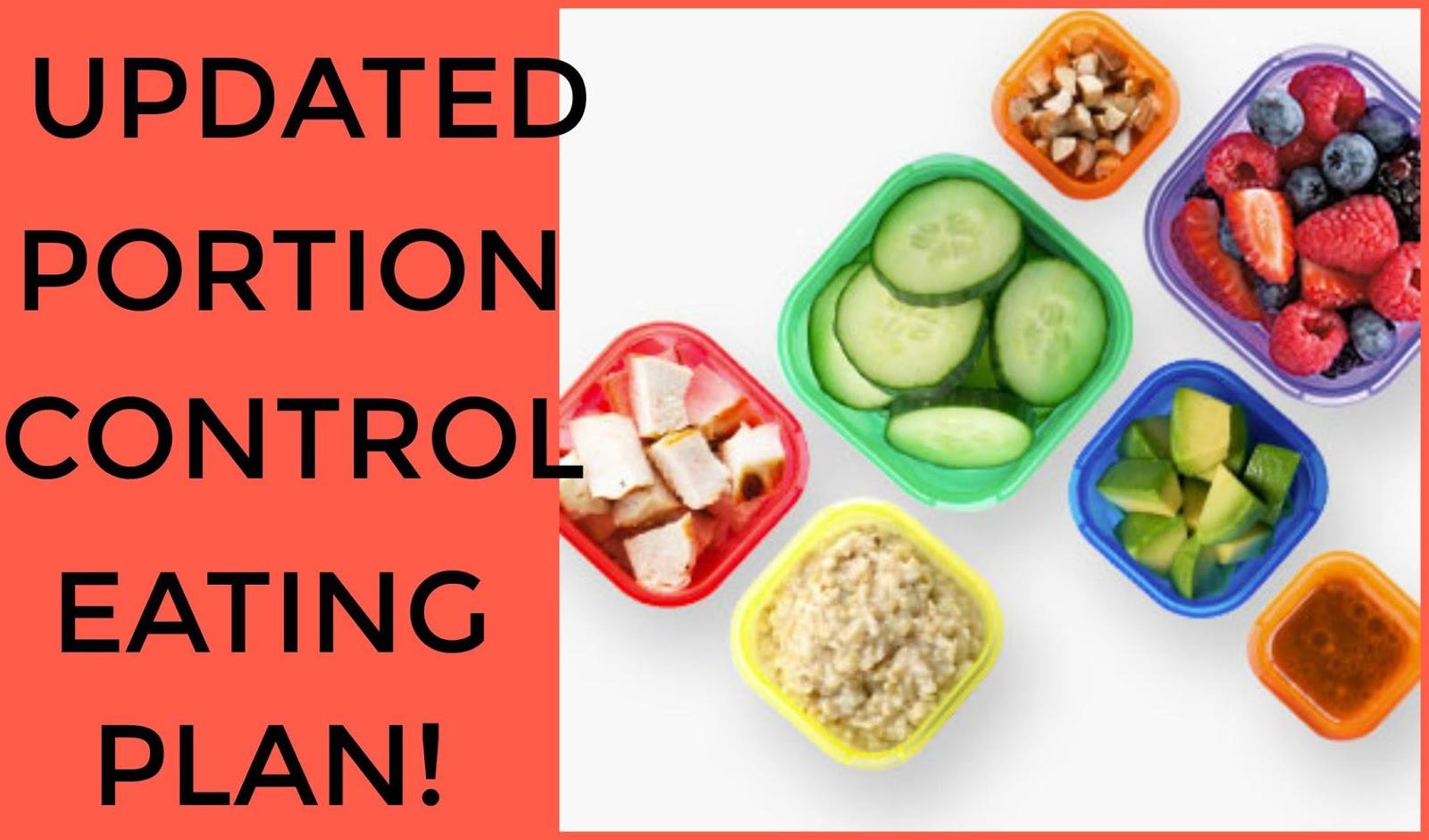 Habits to Get Healthy Updates to the Portion Control Eating Plan!